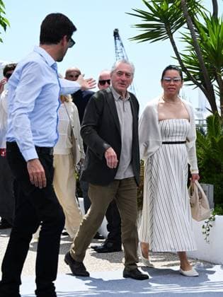 Cannes, 78th Cannes Film Festival 2025 - day 1 - Photocall Robert De Niro Honorary Palme D Or. In the photo Robert De Niro and Tiffany Chen  Copyright: xSimonexComix xipa-agency.netx xSimonexComix IPA_Agency_IPA57614256