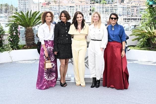 RECORD DATE NOT STATED Cannes - Jury Photocall Jury Member, Leïla Slimani, Jury Member, Halle Berry, Jury President, Juliette Binoche, Jury Member, Alba Rohrwacher and Payal Kapadia attending the Feature Films Jury photocall at the 78th Cannes Film Festival, Tuesday, May 13, 2025, in Cannes, southern France. Photo by David Niviere ABACAPRESS.COM Cannes France  Copyright: xNivierexDavid ABACAPRESS.COMx