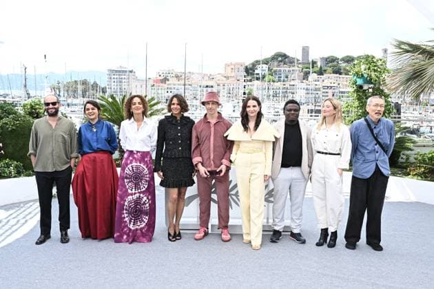 RECORD DATE NOT STATED Cannes - Jury Photocall Jury Member, Carlos Reygadas, Payal Kapadia, Jury Member, Leïla Slimani, Jury Member, Halle Berry, Jury Member, Jeremy Strong, Jury President, Juliette Binoche, Jury Member, Dieudo Hamadi, Jury Member, Alba Rohrw attending the Feature Films Jury photocall at the 78th Cannes Film Festival, Tuesday, May 13, 2025, in Cannes, southern France. Photo by David Niviere ABACAPRESS.COM Cannes France  Copyright: xNivierexDavid ABACAPRESS.COMx