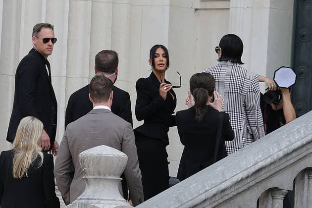 Entertainment Themen der Woche KW20 Entertainment Bilder des Tages Kim Kardashian arrive au Palais de Justice de Paris Kim Kardashian et sa mere Kris Jenner arrivent au Palais de Justice de Paris le 13 mai 2025. Kim Kardashian and her mother Kris Jenner arrive at the Palais de Justice in Paris on May 13, 2025.  Copyright: xALIx+xKNRx