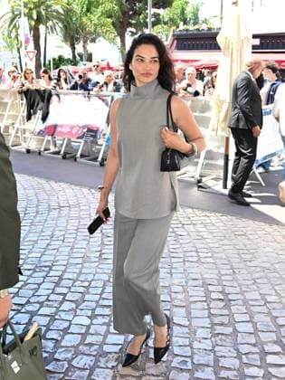 Cannes - Shanina Shaik At Hotel Martinez Shanina Shaik arrives at the Hotel Martinez during 78th Cannes Film Festival in Cannes, France on May 13, 2025. Photo by Manuele Mangiarotti IPA ABACAPRESS.COM Paris France  Copyright: xMangiarottixManuele IPA ABACAx