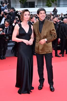 Cannes, France: Cannes, 78th Cannes Film Festival 2025, Red Carpet premiere Opening Ceremony In the photo: Anna Ferzetti, Pierfrancesco Favino Cannes France  - ZUMAp169 20250513_zea_p169_827 Copyright: xTerenghi Ipax