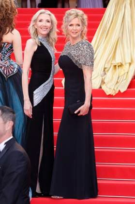 Helen Hoehne und Veronica Ferres bei der Opening Ceremony mit der Premiere des Kinofilms Partir un jour Leave One Day auf dem Festival de Cannes 2025 78. Internationale Filmfestspiele von Cannes im Palais des Festivals. Cannes, 13.05.2025