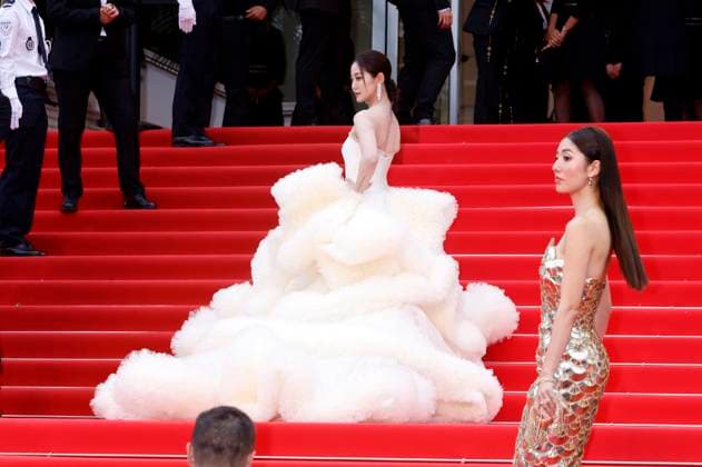 Qianhui Wan bei der Opening Ceremony mit der Premiere des Kinofilms Partir un jour Leave One Day auf dem Festival de Cannes 2025 78. Internationale Filmfestspiele von Cannes im Palais des Festivals. Cannes, 13.05.2025