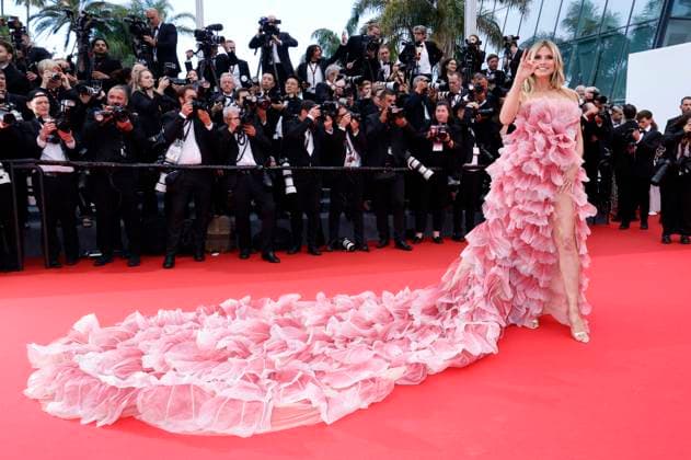 Heidi Klum bei der Opening Ceremony mit der Premiere des Kinofilms Partir un jour Leave One Day auf dem Festival de Cannes 2025 78. Internationale Filmfestspiele von Cannes im Palais des Festivals. Cannes, 13.05.2025
