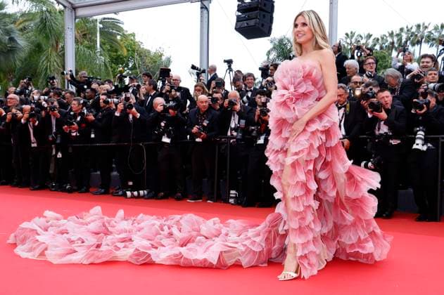 Heidi Klum bei der Opening Ceremony mit der Premiere des Kinofilms Partir un jour Leave One Day auf dem Festival de Cannes 2025 78. Internationale Filmfestspiele von Cannes im Palais des Festivals. Cannes, 13.05.2025