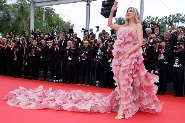 Heidi Klum bei der Opening Ceremony mit der Premiere des Kinofilms Partir un jour Leave One Day auf dem Festival de Cannes 2025 78. Internationale Filmfestspiele von Cannes im Palais des Festivals. Cannes, 13.05.2025