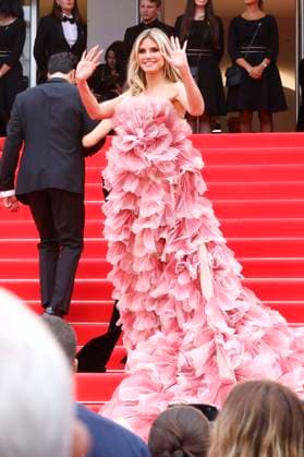 Heidi Klum bei der Opening Ceremony mit der Premiere des Kinofilms Partir un jour Leave One Day auf dem Festival de Cannes 2025 78. Internationale Filmfestspiele von Cannes im Palais des Festivals. Cannes, 13.05.2025