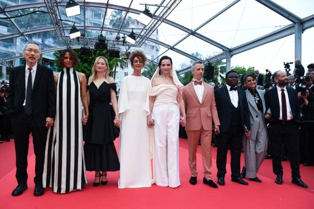 Cannes - Opening Red Carpet AM Alba Rohrwacher, Carlos Reygadas, Payal Kapadia, Hong Sang-soo, Leïla Slimani, Jeremy Strong, Juliette Binoche, Halle Berry, Dieudo Hamadi attending the Opening Ceremony and Leave One Day Premiere at the 78th Cannes Film Festival on May 13, 2025, in Cannes, southern France. Photo by Aurore Marechal ABACAPRESS.COM Cannes France Copyright: xMarechalxAurore ABACAx