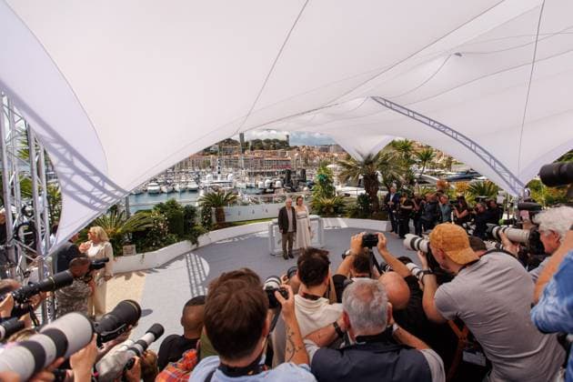 Cannes - Photocall zur Goldenen Ehrenpalme Robert De Niro und Tiffany Chen beim Photocall zur Goldenen Ehrenpalme der 78. Filmfestspiele in Cannes am 13.05.2025. Copyright: xEventpressx