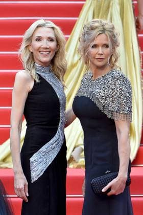 Helen Hoehne und Veronica Ferres bei der Eroeffnung Opening vom 78. Cannes Filmfestival mit der Kinopremiere vom Film Leave One Day am 13.05.2025 in Cannes Cannes Film Festival 2025 - Opening & Leave One Day Film Premiere