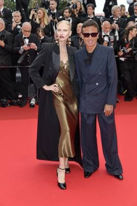 Yulia Lobova und Omar Harfouch bei der Eröffnungszeremonie und der Partir un jour (LEAVE ONE DAY) Premiere 130525 the Opening Ceremony and LEAVE ONE DAY premiere during the 78th Cannes Film Festival, France