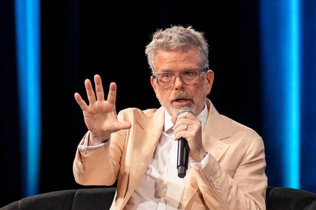78eme Festival International du Film de Cannes Masterclass de Christopher Macquarrie 78th Cannes International Film Festival Masterclass by Christopher Macquarrie 444158 2025 05 14 Cannes France McQuarrie, Christopher  Copyright: xEstellexCarlierx xStarfacex STAR_444158_004