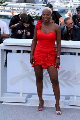 Cannes, France: Cannes, 78th Cannes Film Festival 2025, Photocall of the film Promis Le Ciel (Promised Sky) In the photo: Deborah Christelle Lobe Naney Cannes France  - ZUMAp169 20250514_zea_p169_424 Copyright: xTerenghi Ipax