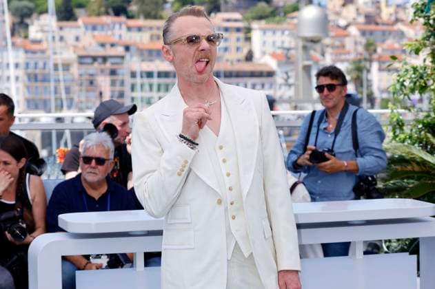 Simon Pegg beim Photocall zum Kinofilm Mission: Impossible 8 - The Final Reckoning auf dem Festival de Cannes 2025 78. Internationale Filmfestspiele von Cannes am Palais des Festivals. Cannes, 14.05.2025