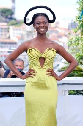 Laetitia Ky beim Photocall zum Kinofilm Promis le ciel Promised Sky auf dem Festival de Cannes 2025 78. Internationale Filmfestspiele von Cannes am Palais des Festivals. Cannes, 14.05.2025