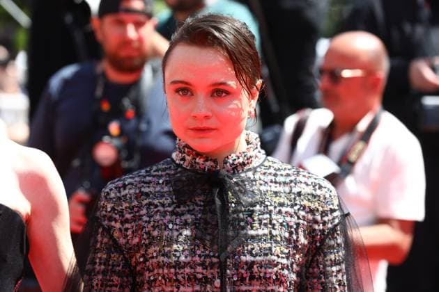 May 14, 2025, Cannes, Cote D azur, France: LENA URZENDOWSKY on the red carpet for the Sound of Falling Premiere screening at the 78th Annual Cannes Film Festival at Palais des Festivals in Cannes, France Cannes France - ZUMAc179 20250514_zep_c179_176 Copyright: xMickaelxChavetx