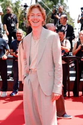 Filip Schnack bei der Premiere des Kinofilms Sound of Falling auf dem Festival de Cannes 2025 78. Internationale Filmfestspiele von Cannes im Palais des Festivals. Cannes, 14.05.2025