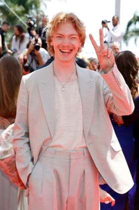 Filip Schnack bei der Premiere des Kinofilms Sound of Falling auf dem Festival de Cannes 2025 78. Internationale Filmfestspiele von Cannes im Palais des Festivals. Cannes, 14.05.2025
