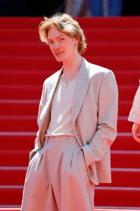 Filip Schnack bei der Premiere des Kinofilms Sound of Falling auf dem Festival de Cannes 2025 78. Internationale Filmfestspiele von Cannes im Palais des Festivals. Cannes, 14.05.2025