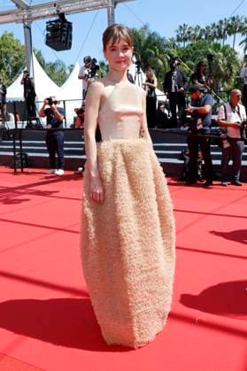 Lea Drinda bei der Premiere des Kinofilms Sound of Falling auf dem Festival de Cannes 2025 78. Internationale Filmfestspiele von Cannes im Palais des Festivals. Cannes, 14.05.2025