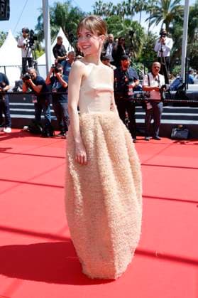Lea Drinda bei der Premiere des Kinofilms Sound of Falling auf dem Festival de Cannes 2025 78. Internationale Filmfestspiele von Cannes im Palais des Festivals. Cannes, 14.05.2025