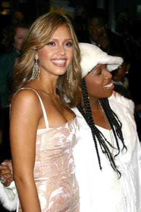 Honey premiere JESSICA ALBA & MISSY ELLIOTT Honey premiere, Chelsea West Theatre, Manhattan 24 11 2003 New York United States Copyright: xIanxWilson CapitalxPicturesx