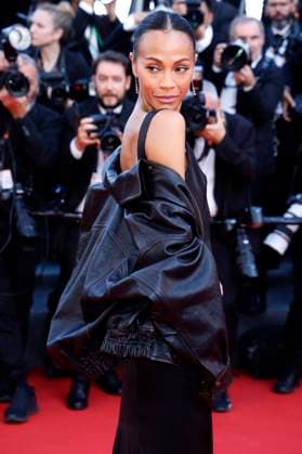 Internationale Filmfestspiele von Cannes, Mission Impossible - The Final Reckoning Premiere Zoe Saldana bei der Premiere des Kinofilms Mission: Impossible 8 - The Final Reckoning auf dem Festival de Cannes 2025 78. Internationale Filmfestspiele von Cannes im Palais des Festivals. Cannes, 14.05.2025