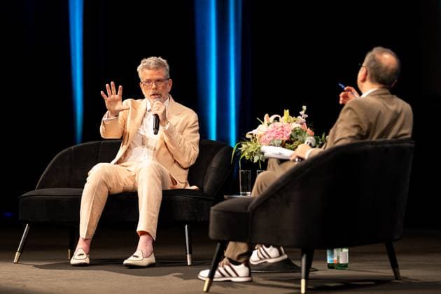 78eme Festival International du Film de Cannes Masterclass de Christopher Mcquarrie 78eme Festival International du Film de Cannes Masterclass de Christopher Macquarrie 78th Cannes International Film Festival Masterclass by Christopher Macquarrie 444158 2025 05 14 Cannes France McQuarrie, Christopher Allouche, Didier Cannes France  Copyright: xOLIVIERxBORDEx xBESTIMAGExOLIVIERxBORDEx xBESTIMAGEx