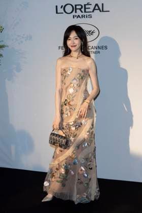 Cannes Photocall of L Oreal Paris dinner in honor of women in cinema MP Tiffany Tang attends L Oreal Paris dinner in honor of women in cinema ahead of the 78th Cannes Film Festival on May 14, 2025 in Cannes, France. Photo by Marco Piovanotto ABACAPRESS.COM  Copyright: xPiovanottoxMarco ABACAx