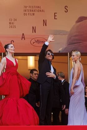 Festival de Cannes - Premiere Mission Impossible The Final Reckoning Hayley Atwell, Tom Cruise und Pom Klementieff bei der Premiere von Mission: Impossible The Final Reckoning während der 78. Filmfestspiele in Cannes am 14.05.2025. Copyright: xEventpressxKochanx