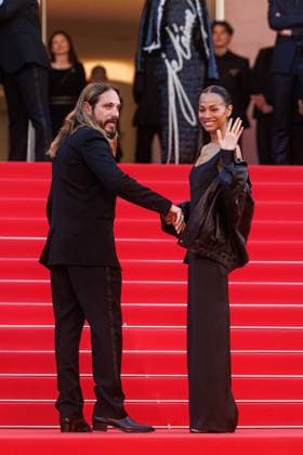 Festival de Cannes - Premiere Mission Impossible The Final Reckoning Marco Perego und Zoe Saldana bei der Premiere von Mission: Impossible The Final Reckoning während der 78. Filmfestspiele in Cannes am 14.05.2025. Copyright: xEventpressxKochanx