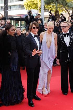 Festival de Cannes - Premiere Mission Impossible The Final Reckoning Angela Bassett, Tom Cruise, Pom Klementieff und Simon Pegg bei der Premiere von Mission: Impossible The Final Reckoning während der 78. Filmfestspiele in Cannes am 14.05.2025. Copyright: xEventpressxKochanx
