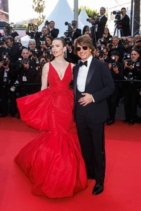 Festival de Cannes - Premiere Mission Impossible The Final Reckoning Hayley Atwell und Tom Cruise bei der Premiere von Mission: Impossible The Final Reckoning während der 78. Filmfestspiele in Cannes am 14.05.2025. Copyright: xEventpressxKochanx