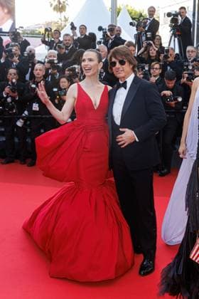 Festival de Cannes - Premiere Mission Impossible The Final Reckoning Hayley Atwell und Tom Cruise bei der Premiere von Mission: Impossible The Final Reckoning während der 78. Filmfestspiele in Cannes am 14.05.2025. Copyright: xEventpressxKochanx