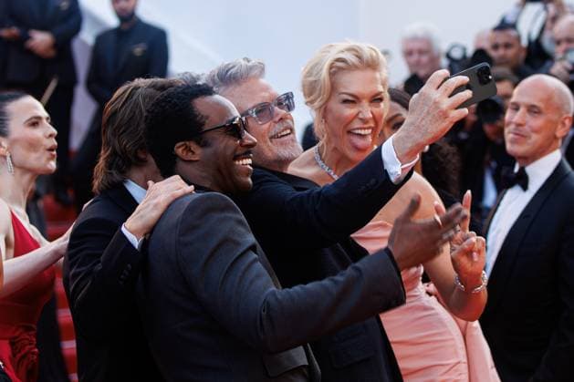 Festival de Cannes - Premiere Mission Impossible The Final Reckoning Hayley Atwell, Tramell Tillman, Christopher McQuarrie, Hannah Waddingham und Angela Bassett bei der Premiere von Mission: Impossible The Final Reckoning während der 78. Filmfestspiele in Cannes am 14.05.2025. Copyright: xEventpressxKochanx