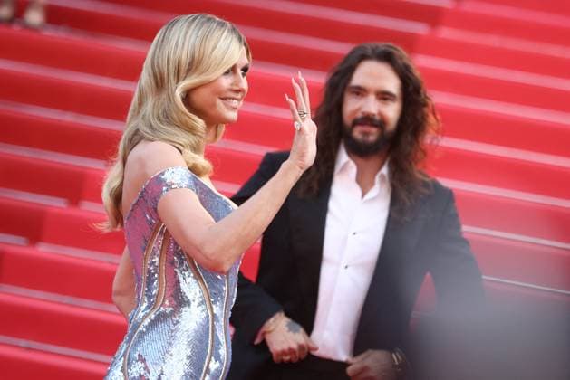 Cannes Mission Impossible The Final Reckoning Screening JD Heidi Klum and Tom Kaulitz walking the red carpet ahead of the screening of Mission Impossible The Final Reckoning , presented Out of Competition, Cannes, France on May 14, 2025 as part of the 78th Cannes Film Festival. Jerome Domine ABACAPRESS.COM Cannes France  Copyright: xDominexJerome ABACAx