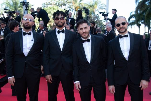 Cannes Mission Impossible The Final Reckoning Screening AM Beat box performers attending the Mission: Impossible - The Final Reckoning red carpet for the Out of Competition premiere, Cannes, France on May 14, 2025 as part of the 78th Cannes Film Festival. Photo by Aurore Marechal ABACAPRESS.COM Cannes France  Copyright: xMarechalxAurore ABACAx