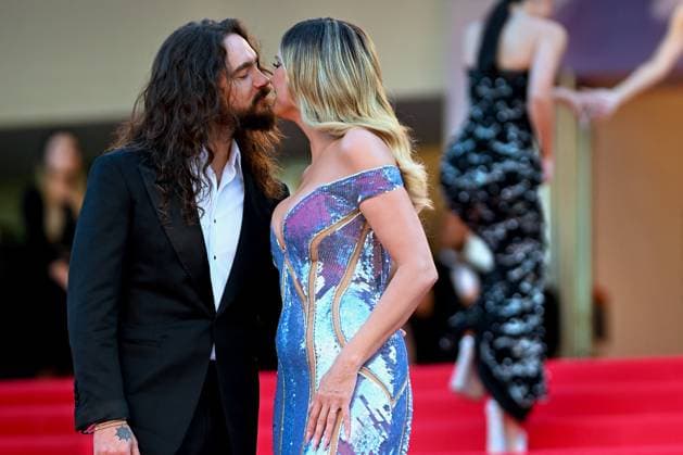Cannes Mission Impossible The Final Reckoning Screening Cannes Mission Impossible The Final Reckoning Screening Heidi Klum, Tom Kaulitz, Mission Impossible - The Final Reckoning walking the red carpet for the Out of Competition premiere, Cannes, France on May 14, 2025 as part of the 78th Cannes Film Festival. Photo by Franck Castel ABACAPRESS.COM Cannes France  Copyright: xCastelxFranck ABACAx