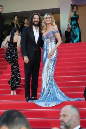 Mission Impossible - The Final Reckoning red carpet in Cannes CANNES, FRANCE - MAY 14: Heidi Klum and Tom Kaulitz attend the Mission Impossible - The Final Reckoning red carpet at the 78th annual Cannes Film Festival at Palais des Festivals on May 14, 2025 in Cannes, France CAP KA Kristina Afanasyeva Cannes Alpes-Maritimes France Copyright: xKristinaxAfanasyeva CapitalxPicturesx
