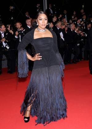 Internationale Filmfestspiele von Cannes 2025, Die schönsten Looks Two Prosecutors (Deux Procureurs) Red Carpet - The 78th Annual Cannes Film Festival Angela Bassett attends the Mission Impossible - The Final Reckoning red carpet at the 78th annual Cannes Film Festival at Palais des Festivals on May 14, 2025 in Cannes, France. Cannes Palais des Festivals et des Cong France Copyright: xDGP imageSPACEx