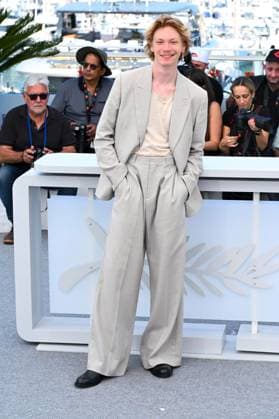 Cannes, Cannes, France: Cannes, 78th Cannes Film Festival 2025 - day 3 - Photocall of the film Sound of Falling. In the photo Filip Schnack Cannes France  - ZUMAp169 20250515_zea_p169_038 Copyright: xAlbertoxTerenghix