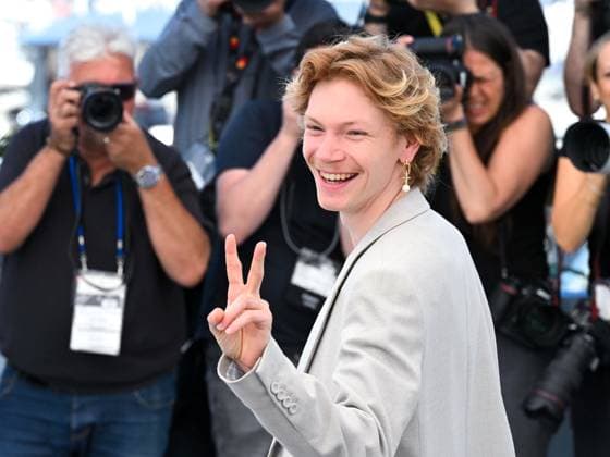 Cannes, Cannes, France: Cannes, 78th Cannes Film Festival 2025 - day 3 - Photocall of the film Sound of Falling. In the photo Filip Schnack Cannes France  - ZUMAp169 20250515_zea_p169_047 Copyright: xAlbertoxTerenghix