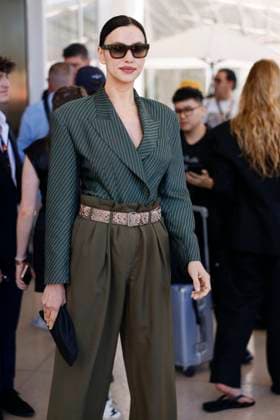 Cannes Irina Shayk out Hotel Martinez MP Irina Shayk is going out Hotel Martinez ahead of the 78th Cannes Film Festival on May 15, 2025 in Cannes, France. Photo by Marco Piovanotto ABACAPRESS.COM  Copyright: xPiovanottoxMarco ABACAx