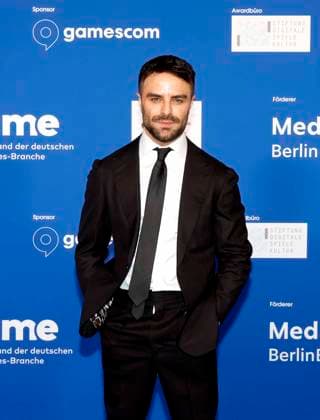 Marios Gavrilis beim Deutschen Computerspielpreis 2025.