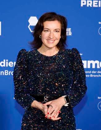 Dorothee Bär beim Deutschen Computerspielpreis 2025.