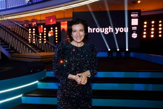 Dorothee Bär beim Deutschen Computerspielpreis 2025.