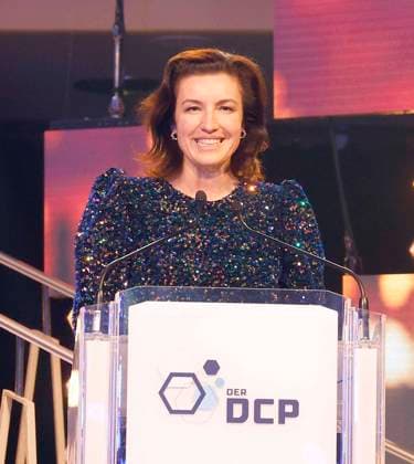 Dorothee Bär beim Deutschen Computerspielpreis 2025.