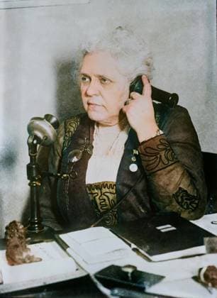 RECORD DATE NOT STATED Mary Garret Hay, between c1915 and c1920. (Colorised black and white print). Copyright:xHeritagexArt HeritagexImagesxBainxNewsxServicex IMAGO, ! ACHTUNG: AUFNAHMEDATUM GESCHÄTZT!  Copyright:HeritagexArt HeritagexImagesxBainxNewsxServicex IMAGO
