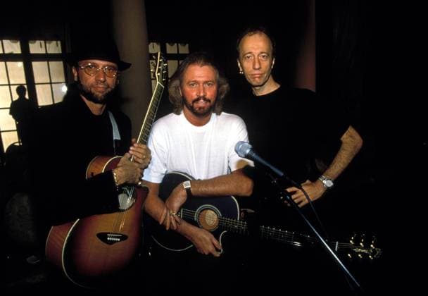 RECORD DATE NOT STATED THE BEE GEES - ROBIN GIBB, MAURICE GIBB, BARRY GIBB Ref: 6661 Copyright: xHugoxDixon CapitalxPicturesx